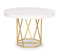 Table de Repas Extensible "Janina" 110-260cm Blanc
