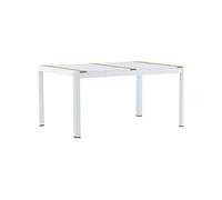 - Table de repas extérieure 4 places Togo blanc
