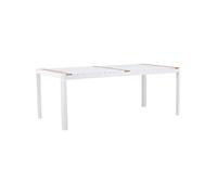 - Table de repas extérieure 6 places Togo blanc