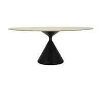 Table de Repas Ovale ""Space"" 180cm Noir