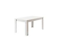 Table de Repas Rectangulaire 160x90cm Laquée Blanc - CLARK -