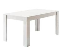 Table de Repas Rectangulaire 160x90cm Laquée Blanc - CLARK - ALTOBUY Blanc G