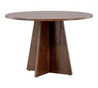 Table de repas ronde ?110 cm Bootcut mocca.
