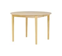 Table de repas ronde ø110 cm extensible Gilda