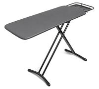 Table de repassage 117x46 cm, extra grande, réglable en hauteur, noire