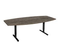 Table de réunion en forme de tonneau