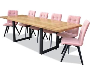 Table de salle à manger 6x chaises Ensemble de salle à manger classique 7pcs. table rectangulaire chaise