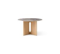Audo Copenhagen Table à manger Androgyne Grey galaxy-chêne non traité
