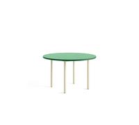 HAY Table à manger Two-Colour Ø120 cm Ivory-green mint
