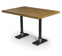 Table de salle à manger brune Ameublement moderne Table design Meubles