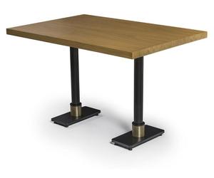Table de salle à manger brune Ameublement moderne Table design Meubles