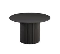 Table de salle à manger Calero, 120-200 x 60 cm extensible, Noir, Vicco 58424