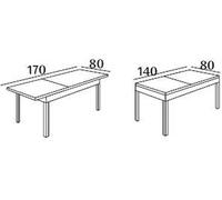 Table de salle à manger Ensemble de meubles de salle à manger Set Table de salle à manger 4 chaises 5pcs.