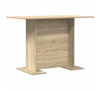 vidaXL Table de Salle à Manger/Table de Repas Chêne Sonoma, Table de Jardin rectangulaire Moderne, Surface extérieure, Bois conçu, mobilier élégant pour la terrasse, Design stylé
