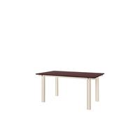 Table de Salle à Manger Ferm Living Atura 160x90 Cm, Coloris Cachemire Clair/ Bordeaux