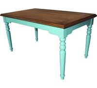 Table de salle à manger groupe salle à manger salon garniture bois design tables 150cm nouveau