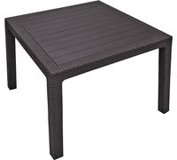 Table de salle à manger KETER Melody Quartet BOX - 95 x 95 x 74,5 cm - marron