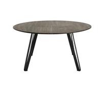 Table de Salle à Manger Muubs Space Ø150 en Chêne Fumé