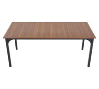 Table de salle à manger rectangulaire en bois de 180 cm pour 6 à 8 personnes (table seule)