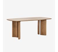 Table de salle à manger rectangulaire en bois de manguier Sidney 200 x 100 cm