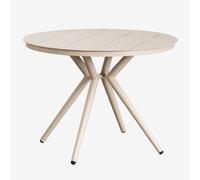 SKLUM Table de Salle à Manger Ronde en Aluminium Valerie - Ø100 cm
