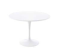 Table de salle à manger Saarinen Tulip Knoll International blanc, Designer Eero Saarinen, 0x73x0 cm