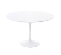 Table de salle à manger Saarinen Tulip Knoll International blanc, Designer Eero Saarinen, 0x73x0 cm