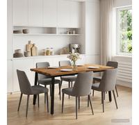 Table de salle à manger / Table de repas Bois d'Acacia Massif vidaXL vidaXL