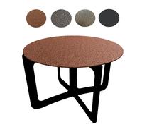 Table de Salon Table Basse Métal Laqué Table D'Appoint Intérieur Extérieur