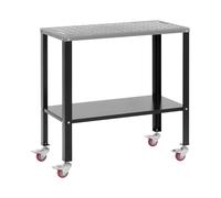 Table de soudure avec roues - 544 kg - 91,3 x 46 cm | Stamos Welding Group