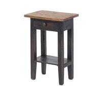 Table de téléphone Vintage PLANTA | 52x34 cm, Acajou | Tabouret de Fleur, Table d'entrée