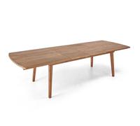 Table de terrasse extensible en bois d'eucalyptus 8 à 10 places Canet - Oviala
