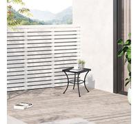 Table de terrasse - Noir - Métal - 45 x 45 x 50 cm