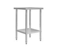 Table de travail de cuisine 60x60x85 cm Acier inoxydable