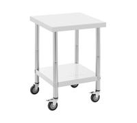 Table de travail en inox - PREMIUM - 60 x 60 cm - 120 kg - Royal Catering