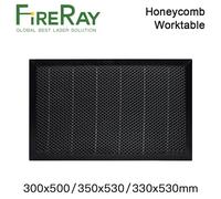 Table de travail en nid d'abeille Fireray Laser, plateforme de 300x500mm et 350x530mm, pièce laser pour machine de gravure et de découpe laser CO2