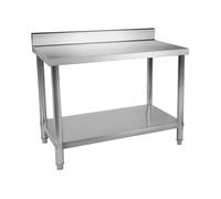 Table de travail inox - ECO - 120 x 60 cm - 400 kg - Dosseret - Royal Catering