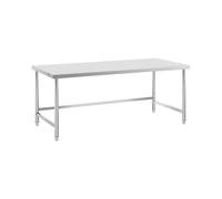 Table de travail inox - ECO - 200 x 90 cm - 300 kg - Royal Catering