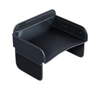 Table de voyage pour enfant | Table de la tournée en cuir synthétique de 16,54 pouces | Porte-tablette en cuir de haute qualité avec support pour les genoux stable portant viable polyvalent