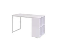 vidaXL Table d'écriture 120 x 60 x 75 cm Blanc