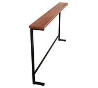 Table d'entrée fine avec étagère, 15,2 cm, table console étroite pour petits espaces, décoration moderne et industrielle