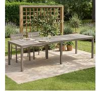 Campana - Table d'Extérieur, 292x86x74h cm Gris Tourterelle, 12 Places, Italie