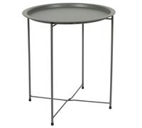 Home deco factory Table d'appoint de jardin – Vert olive