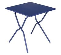 Table d'extérieur pliante BALCONY - Acier - bleu indigo