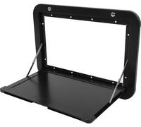 Table d'extérieur pliante pour camping-cars, 600 x 420 mm, tables d'extérieur verrouillables, montées sur le mur, avec 4 clés pour camping-cars