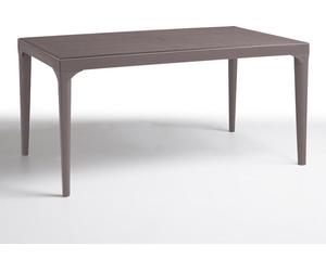 Table d'extérieur rectangulaire 150x90cm GartenBarRestaurant Oslo