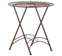 Table d'extérieur Tegal en Fer - CLP - Rond - Marron - 4 personnes - Design