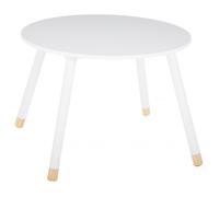 Table ""Douceur"" pour enfant Atmosphera - 140x190 - Blanc