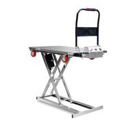 Table élévatrice électrique 1100lbs, chariot hydraulique pliable | Table élévatrice électrique robuste, chariot hydraulique pliable pour manutention, idéal pour le transport dans les entrepôts