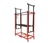 Table élévatrice électrique, chariot pliable mobile robuste, charge maximale de 300 kg, ascenseur multifonction pour échafaudage et tâches de levage